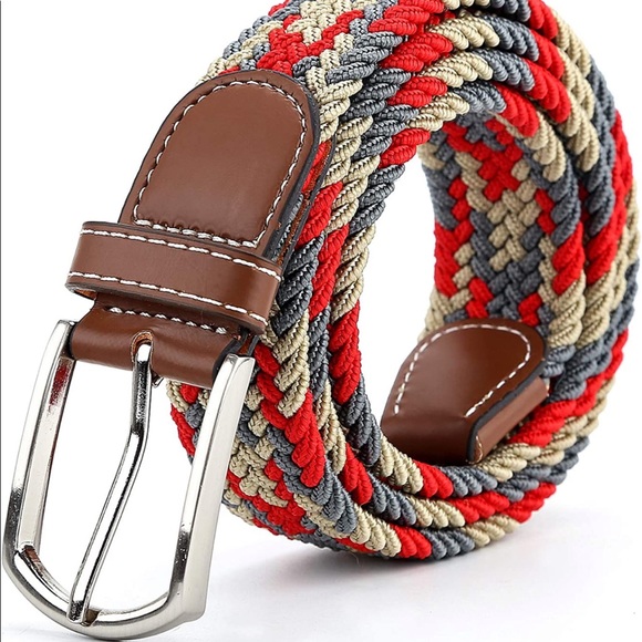 BRAND NEW MENS CANVAS WOVEN BELT NWT - Picture 2 of 6